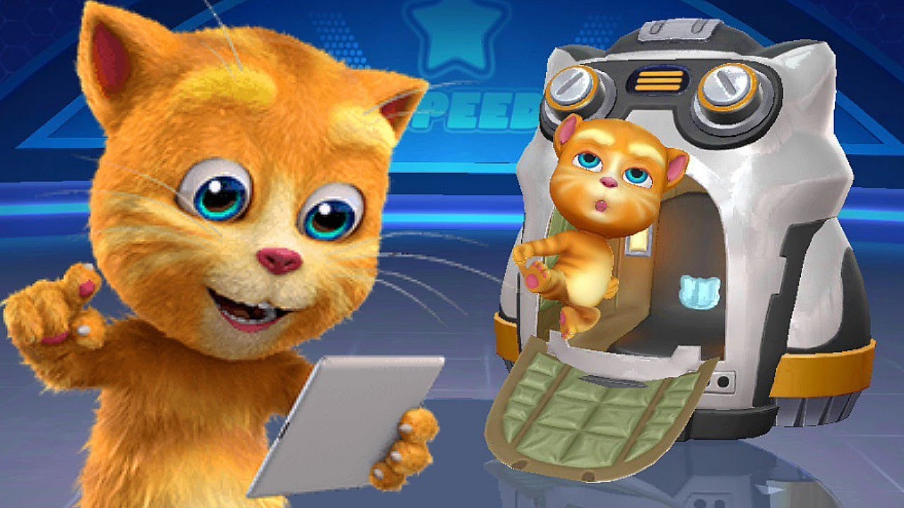 Talking Tom Karting Talking Ginger unlocked vs Big Boss Raccoon