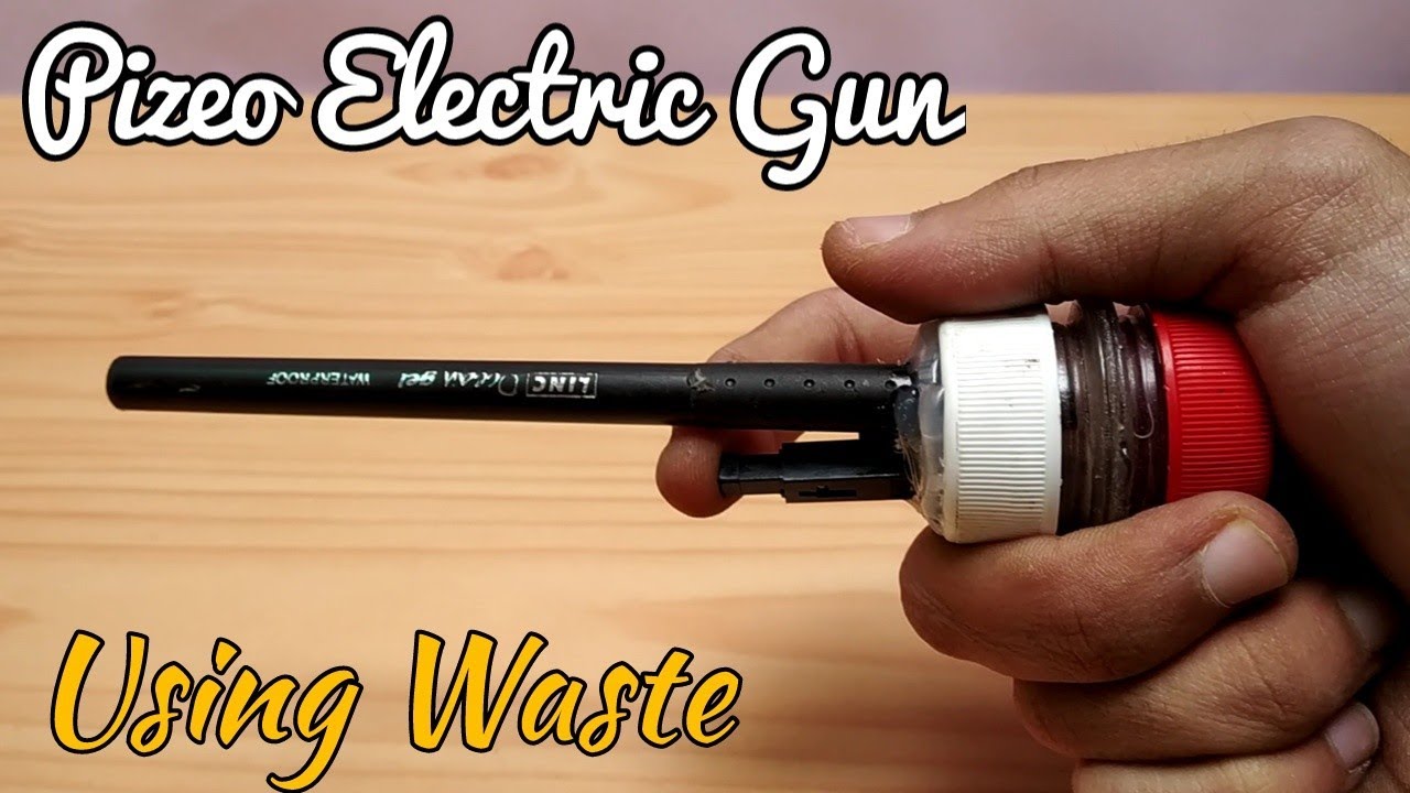 How to make Powerful Alcohol Gun using Waste at home