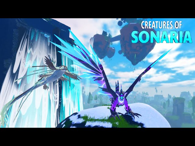 NEW SPACE DRAGON SHOWCASE! How To Get The Bazelii And Galeostra - ROBLOX  Creatures Of Sonaria 