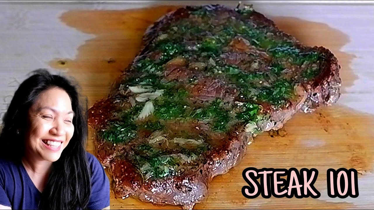 STEAK RECIPE FOR BEGINNERS HOW TO COOK STEAK YouTube