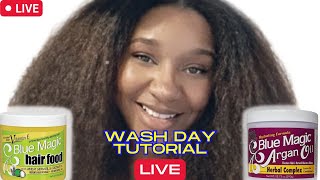USE THESE TWO Low Porosity Hair Products FOR length retention - (BLUE MAGIC HAIR GREASE)🔴LIVE screenshot 4