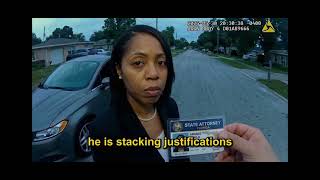 (MUST SEE) Florida State Attorney gets pulled over by racist cop. Cop had no idea who she was.