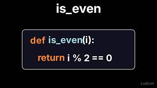 Introduction to CS | 7.3: Writing Your First Function: From a Sentence to is_even