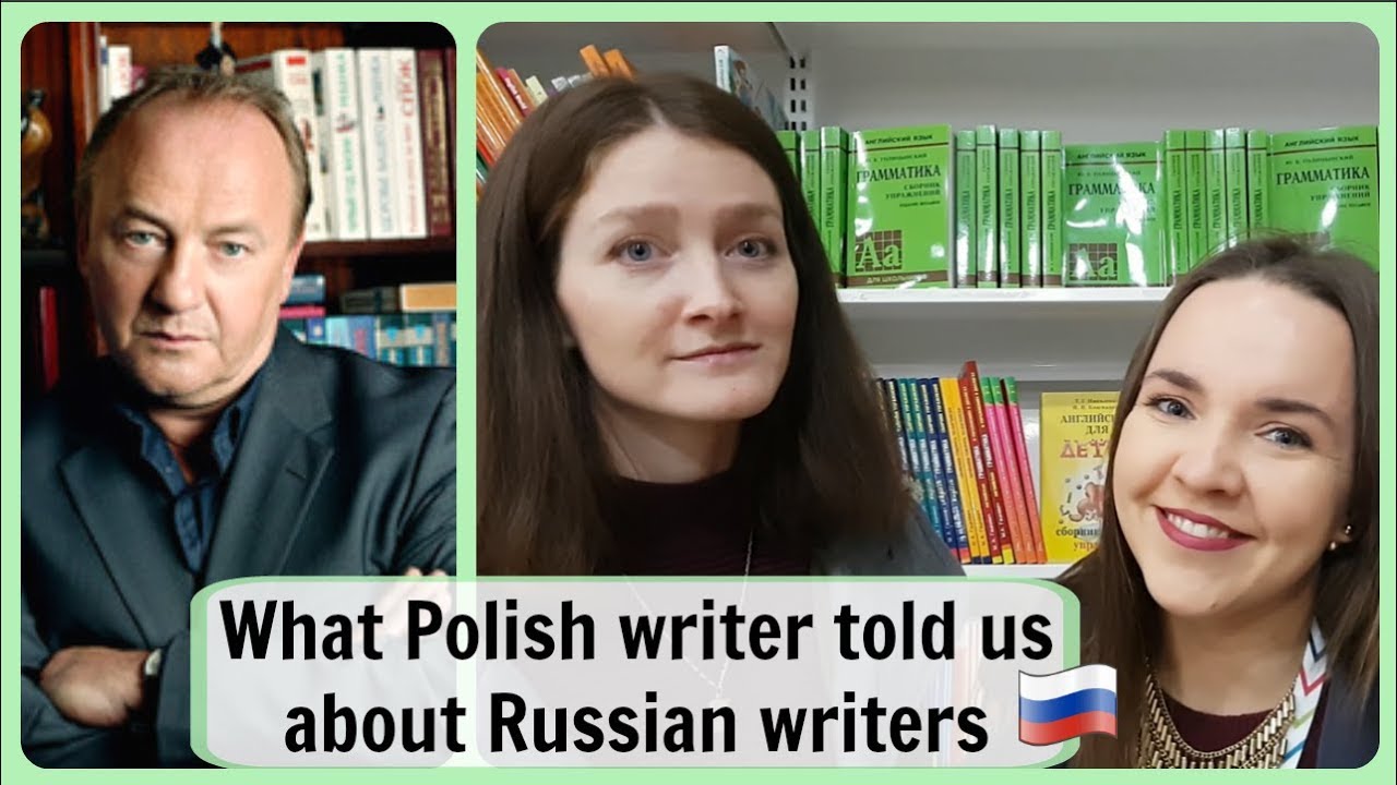 Vlog in Russian 11. Janusz Leon Wiśniewski about Tolstoy, Dostoevsky, Chekhov and Esenin