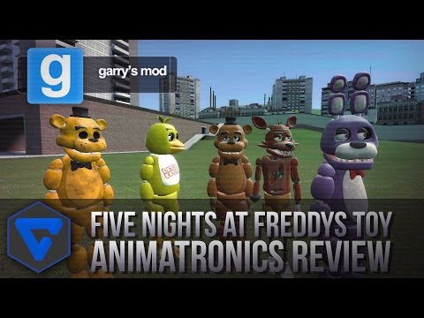 FIVE NIGHTS AT FREDDY'S NEW MODEL ANIMATRONICS REVIEW GMOD
