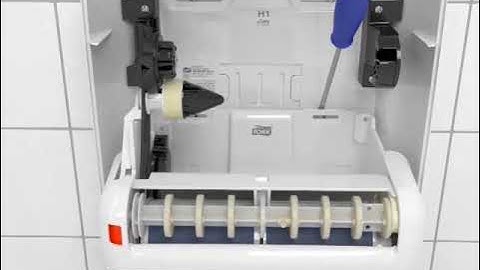 Tork H1 Matic Dispenser Replace Cassette Video
