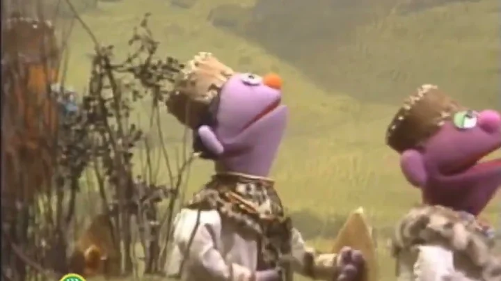 sesame street African alphabet with Kermit