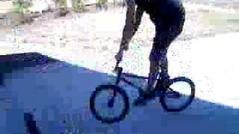 BMX 180 off LIB loading dock