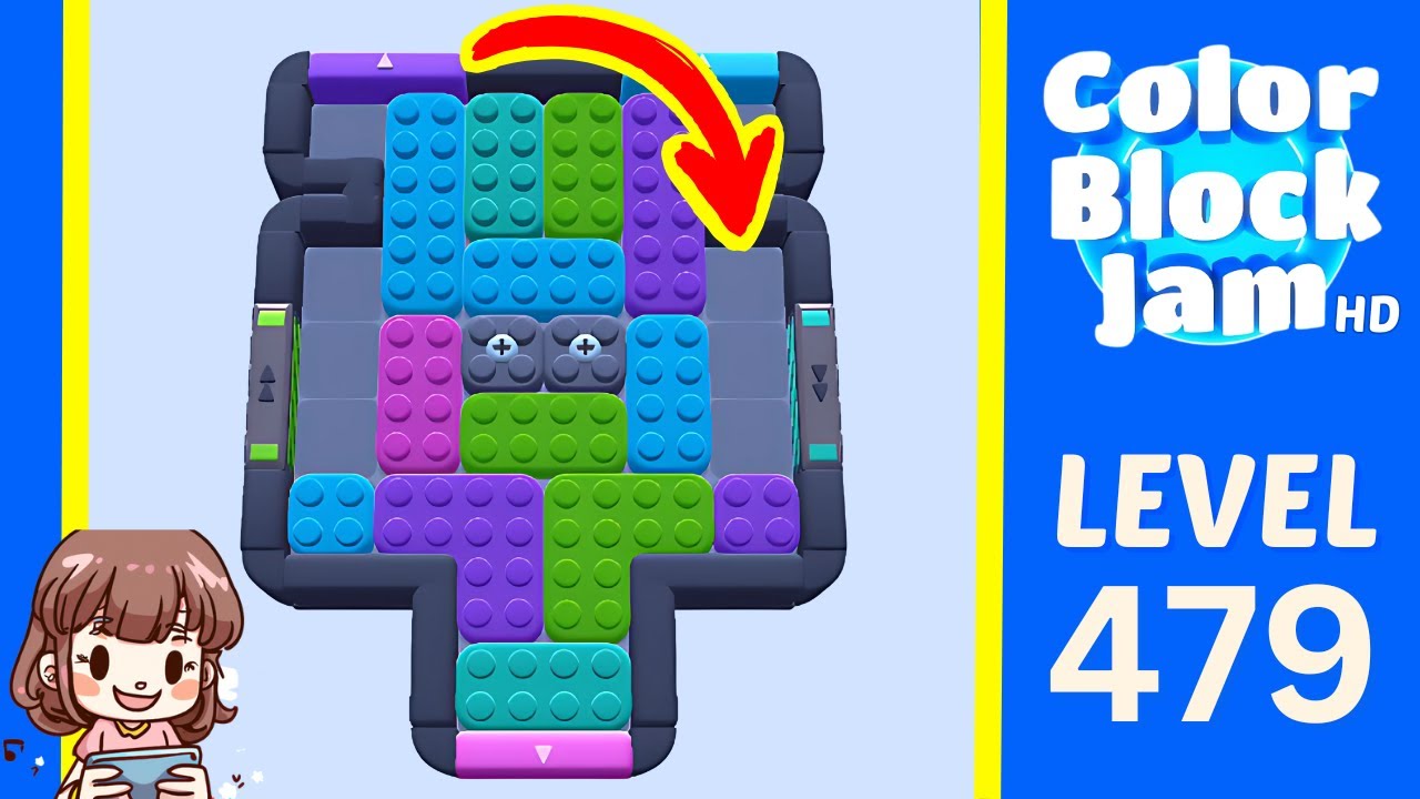 Color Block Jam Level 479 Solution Walkthrough - YouTube