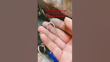 lưỡi câu cá lóc thép đen lò xo nồi xe máy
