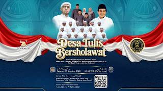 🔴Desa Tulis Bersholawat bersama : Habib Ali Zainal Abidin Assegaf  & Az Zahir pekalongan