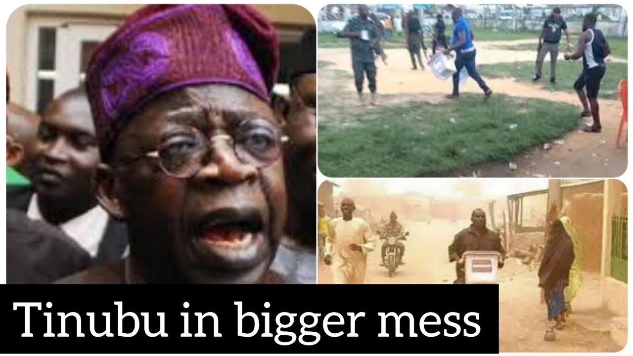 TINUBU IN TROUBLE AS 2023 ELECTION RIGGING BOUNCING BACK, TOUGHER THAN LAGOS HE'S USED TO