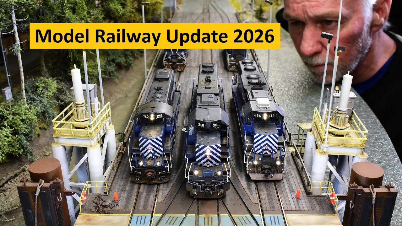 New 2026 Model Railroad Layout Tour & Channel Overview # 365 | HO Scale Trains | Boomer Diorama