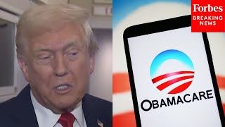 Reporter Asks Donald Trump Directly Are You Planning To Unveil A Healthcare Plan Anytime Soon?