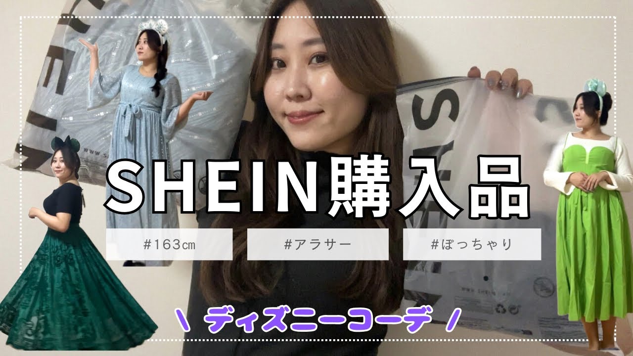 SHEIN】購入品紹介✨ディズニーコーデ組んでみた！ファンタジー  