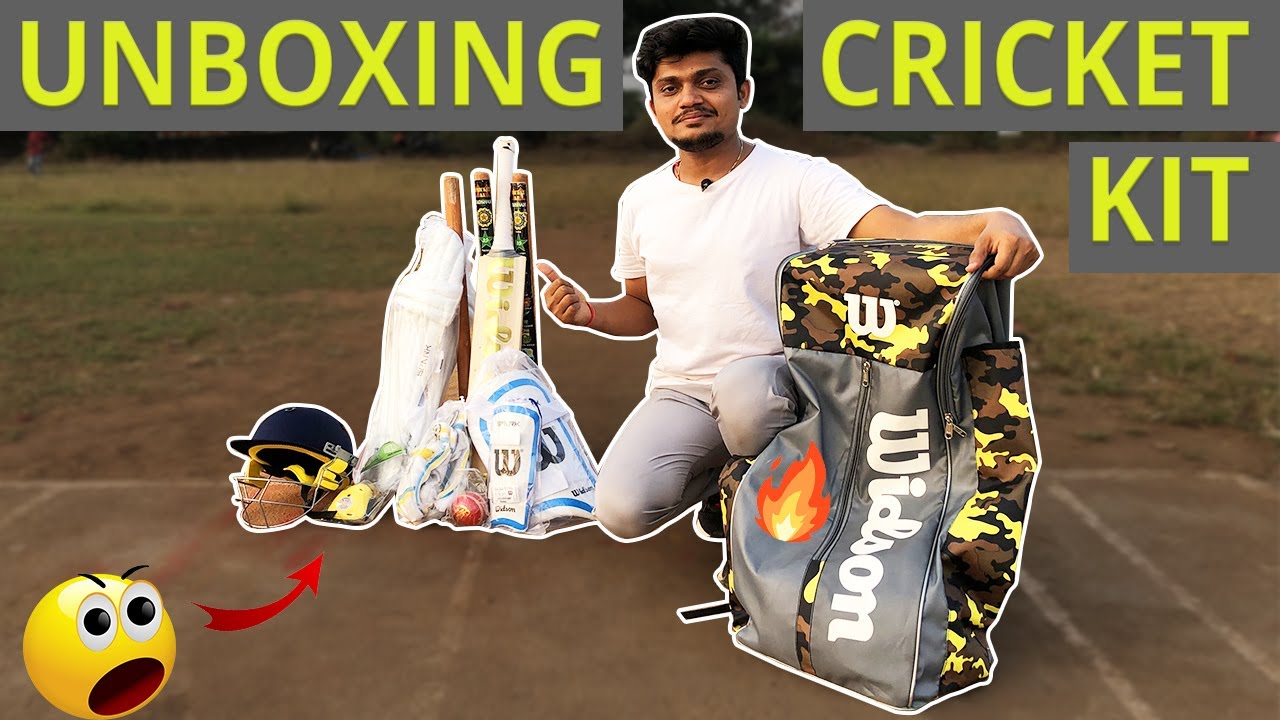 Best Cricket Kit for Beginners Under 3000 INR, Unboxing & Review