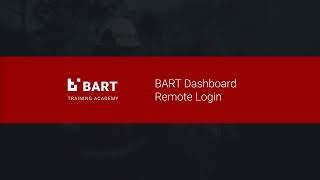 BART Dashboard - Remote Login screenshot 3