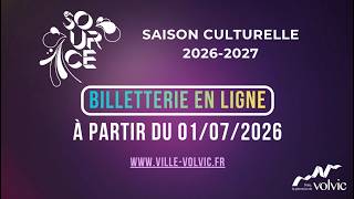 Salle La Source : Billetterie Saison Culturelle 26-27