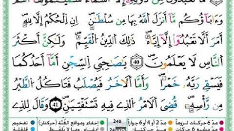💚#سورة يوسف💚 تلاوة عطرة💚 للشيخ #حمزة #الجزائري💚