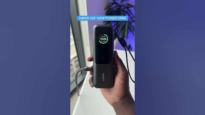 Anker 25K 165W Power Bank – Perfect for Travel! #anker #ankerpowerbank