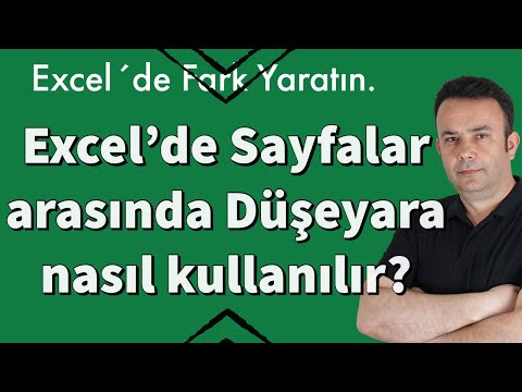 #Excel'de Sayfalar arası Düşeyara ve ilk kez öğreneceğiniz birleştirme Yöntemi- 749 | Ömer BAĞCI