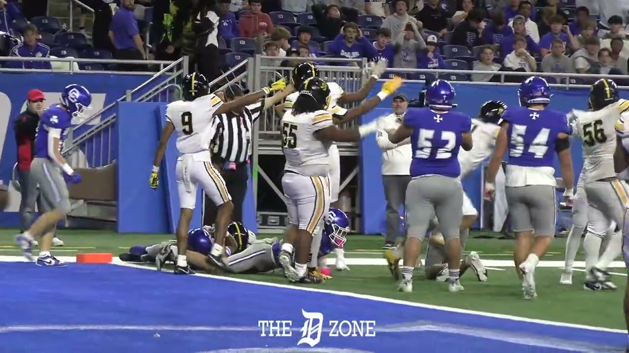 Detroit King 2025 Curtis Perry game highlights vs. Detroit Catholic Central