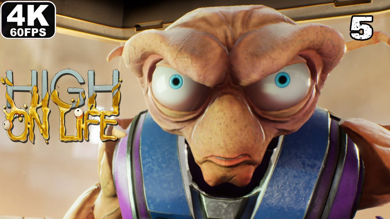 HIGH ON LIFE Gameplay Walkthrough Part 5 FULL GAME [4K 60FPS] - No ...