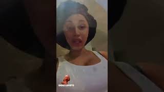 Cardi B Eats Her Okra A Different Kind Of Way #shorts