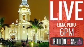 One Billion Rising For Justice Live: Lima, Peru