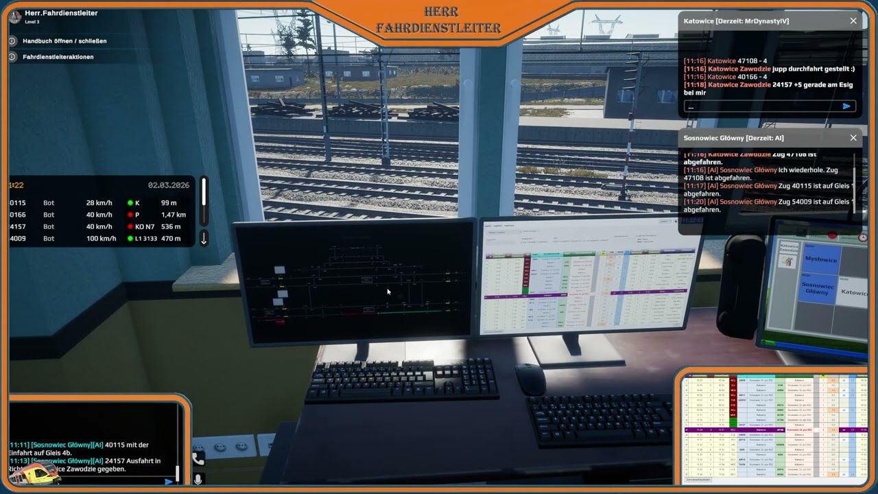 [Simrail] - [Fdl 01] - Wir werden Fahrdienstleiter