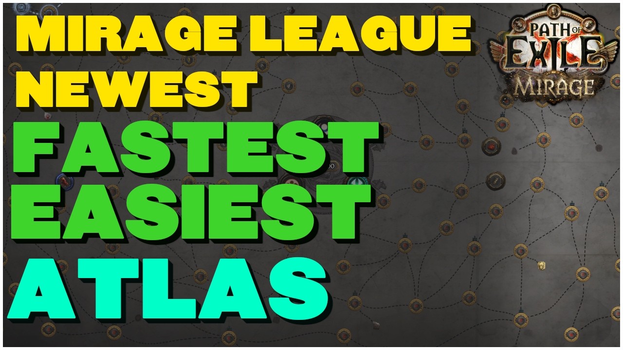 Path Of Exiles Craziest Atlas Yet! How 3.28 Mirage League Changes Up The Entire Endgame Atlas!