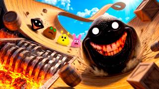 POU BOU FROM BOU'S REVENGE Group RAGDOLLING and JUMPING I Gmod [Part 2]