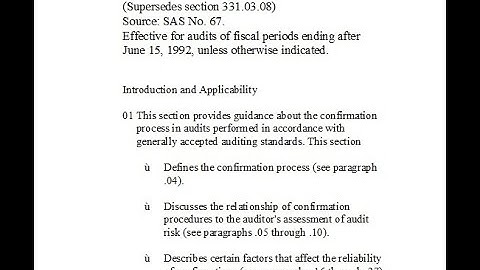 2218 CH 16 Part 2 Accounts Receivable   substantive tests