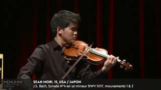 Sean Mori performs Bachs Sonata No. 4 in C Minor, BWV 1017