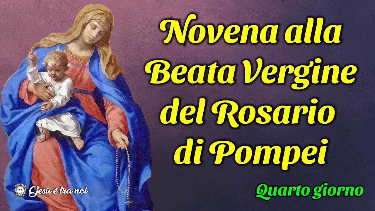 Novena Madonna Del Rosario Di Pompei 1 Ottobre: Miracolosa novena alla Beata Vergine del Rosario di Pompei