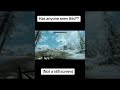 #fy #fyp #skyrim #shorts #clips #games #gaming #gameplay #funny #fun #broken #hilarious #dragon