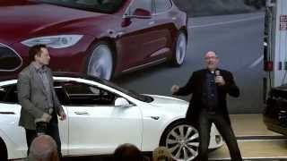 Athlete Statistics Tesla Model S first customer delivery - live event
