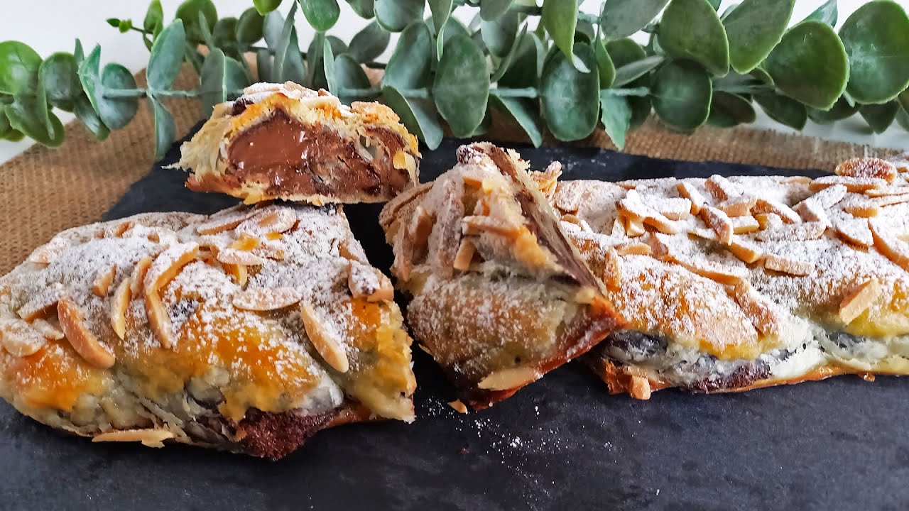 Trança Folhada de Nutella Que Vais Fazer em Minutos