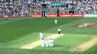 Hat Trick from siddle Brisbane ashes