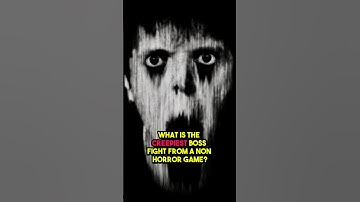 DISTURBING Secret Boss from a Non-Horror Game!?!? #shorts