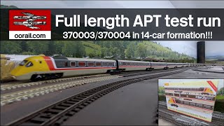 Full length APT 14-car Test Run | oorail.com