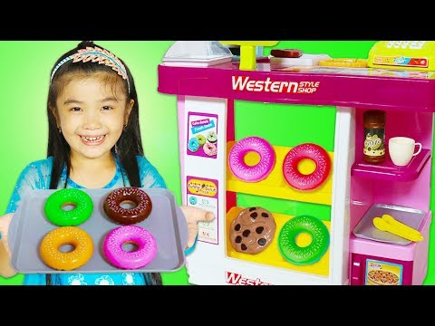 Hana Pretend Play with Food Toys Kitchen Playset