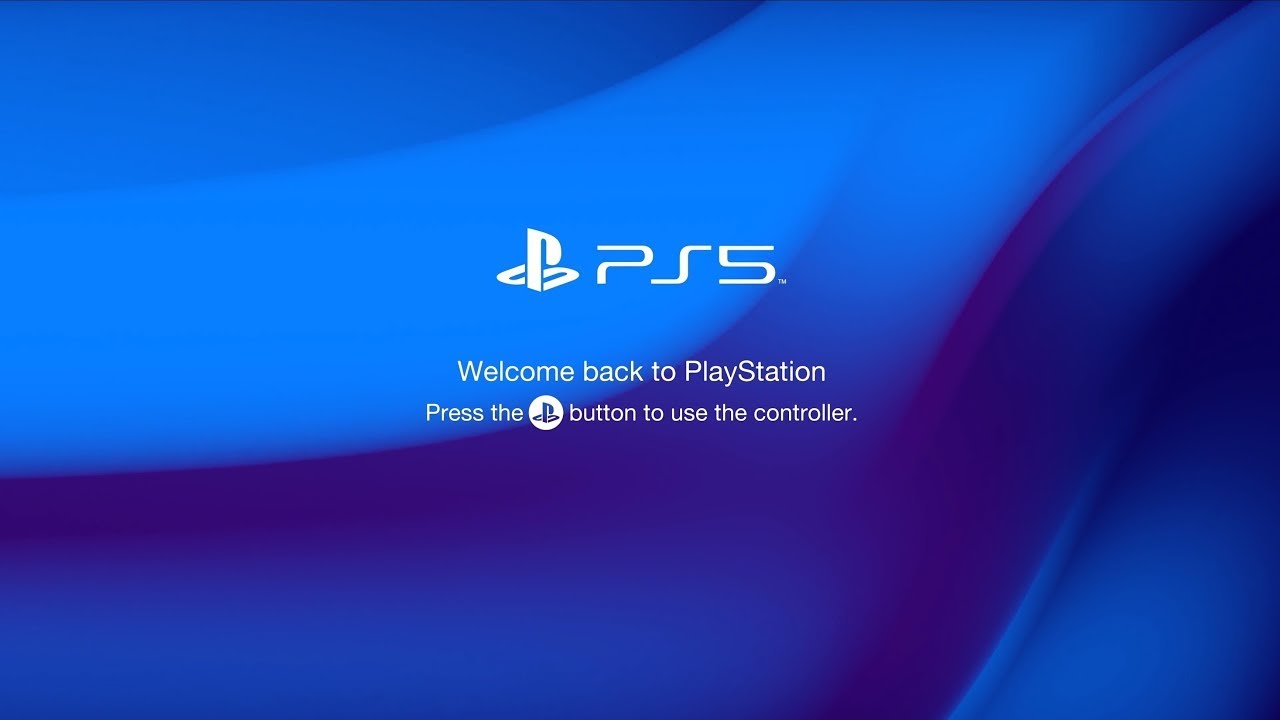 PS5 Startup Screen Concept YouTube