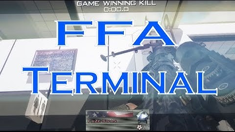 FFA Trickshotting on Terminal - MW2