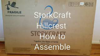 PLEASE SUBSCRIBE* NEW YOUTUBE RULES! StorkCraft Convertible Crib Assembly Instructions. How to assemble Hillcrest 