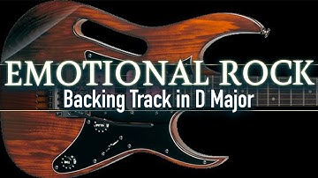 Deep Rock Ballad Backing Track in D | SZBT 1084