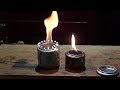 How to make an Arizona Tea can stove from start to finish- HD