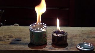 How to make an Arizona Tea can stove from start to finish- HD