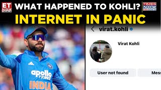 Details Virat Kohli Instagram Account Deactivated; Fans Shocked as Profile Disappears | Breaking News Update