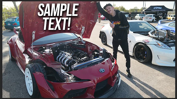 Finishing the 4 Rotor Supra HOURS Before the Event!